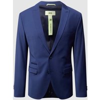 Cinque Slim Fit 2-Knopf-Sakko mit Stretch-Anteil Modell 'CiCastello' - 'CIPOWERSTRETCH' in Royal, Größe 44 von CINQUE