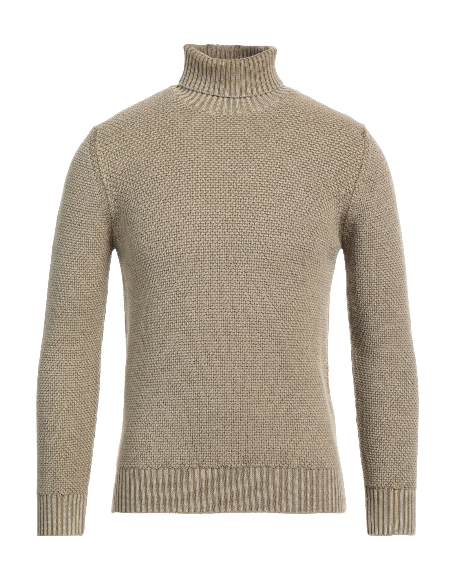 CIRCOLO 1901 Rollkragenpullover Herren Khaki von CIRCOLO 1901