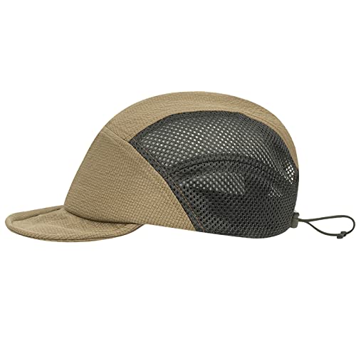 CLAPE Atmungsaktive Sommer Kappe 5 Panel Basecap mit Kurzem Schirm Mesh Baseball Cap Low Profile Dad Cap Verstellbar Sport Cappy Flip Brim Cycling Cap Lightweight Soft Cap CLAPE Atmungsaktive Sommer Kappe 5 Panel Basecap mit Kurzem Schirm Mesh Baseball Cap Low Profile Dad Cap Verstellbar Sport Cappy Flip Brim Cycling Cap Lightweight Soft Cap von CLAPE