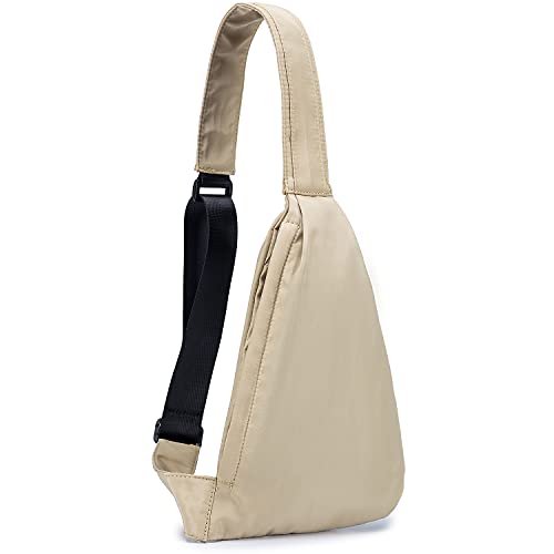 CLAPE Sling Schultertasche Herren Wasserdicht Umhängetasche Klein Anti-Diebstahl Crossbag Leicht Brusttasche, Khaki CLAPE Sling Schultertasche Herren Wasserdicht Umhängetasche Klein Anti-Diebstahl Crossbag Leicht Brusttasche, Khaki von CLAPE