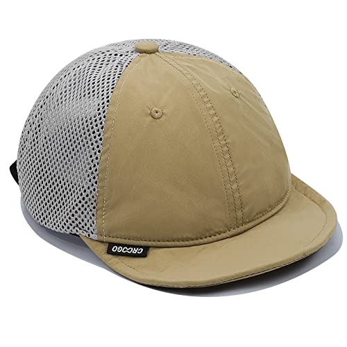 CLAPE Sommer Mesh Basecap Short Brim Baseball Cap Unstructured Trucker Cap Low Profile Flat Brim Cap Quick Dry Sport Cappy Outdoor Kappen CLAPE Sommer Mesh Basecap Short Brim Baseball Cap Unstructured Trucker Cap Low Profile Flat Brim Cap Quick Dry Sport Cappy Outdoor Kappen von CLAPE
