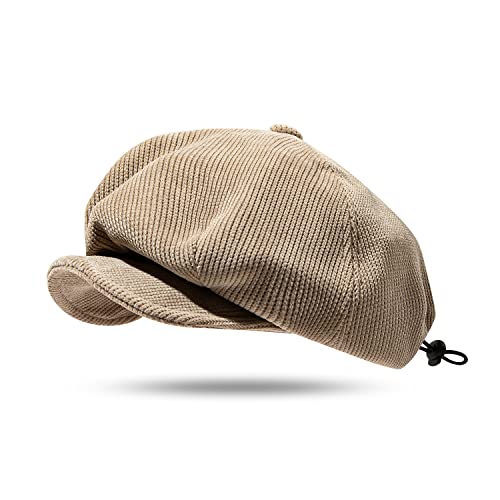 CLAPE Unisex Newsboy Flat Cap Retro Schiebermütze Tellermütze Shelby Mütze Herren Sommer Schirmmütze 4 Panel Barett Cap CLAPE Unisex Newsboy Flat Cap Retro Schiebermütze Tellermütze Shelby Mütze Herren Sommer Schirmmütze 4 Panel Barett Cap von CLAPE