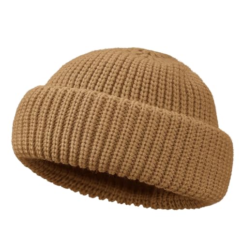 CLAPE Warm Wintermütze Kurz Streetstyle Trawler Strickmütze Fisherman Beanie Knit Docker Cap Fischermütze Herren Woll Seemannsmütze CLAPE Warm Wintermütze Kurz Streetstyle Trawler Strickmütze Fisherman Beanie Knit Docker Cap Fischermütze Herren Woll Seemannsmütze von CLAPE