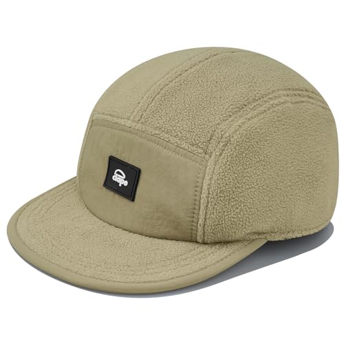 CLAPE Wolle Fleece Baseball Cap 5 Panel Winter Kappe Unisex Trucker Cap Warme Outdoor Kappen UV-Schutz Full Cap Verstellbar Schildmütze CLAPE Wolle Fleece Baseball Cap 5 Panel Winter Kappe Unisex Trucker Cap Warme Outdoor Kappen UV-Schutz Full Cap Verstellbar Schildmütze von CLAPE