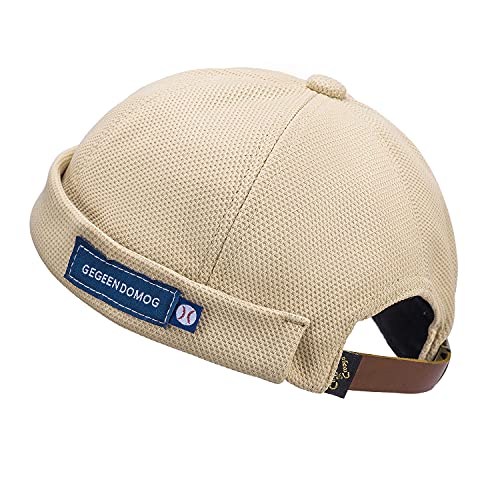 Clape Brimless Docker Cap Docker Leon Watch Cap Breathable Mesh Design Retro Sailor Cap Unisex Clape Brimless Docker Cap Docker Leon Watch Cap Breathable Mesh Design Retro Sailor Cap Unisex von CLAPE