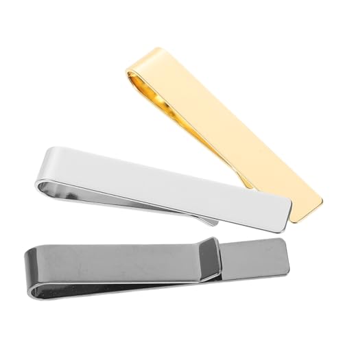 CLISPEED 3 Stück Klassische Polierte Krawattennadel für Männer Accessoires für Business Hochzeiten und Formelle Anlässe CLISPEED 3 Stück Klassische Polierte Krawattennadel für Männer Accessoires für Business Hochzeiten und Formelle Anlässe von CLISPEED