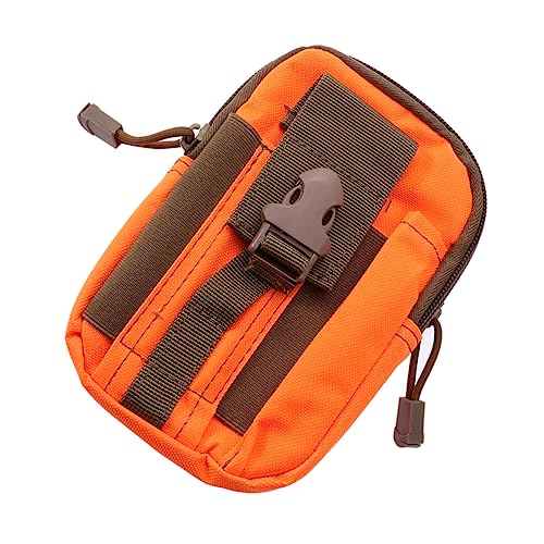 CLISPEED Gürteltaschen Für Herren Handy-Gürteltasche Hüfttasche Hüfttasche Orangefarbene Riementasche Herren-Gürteltasche von CLISPEED