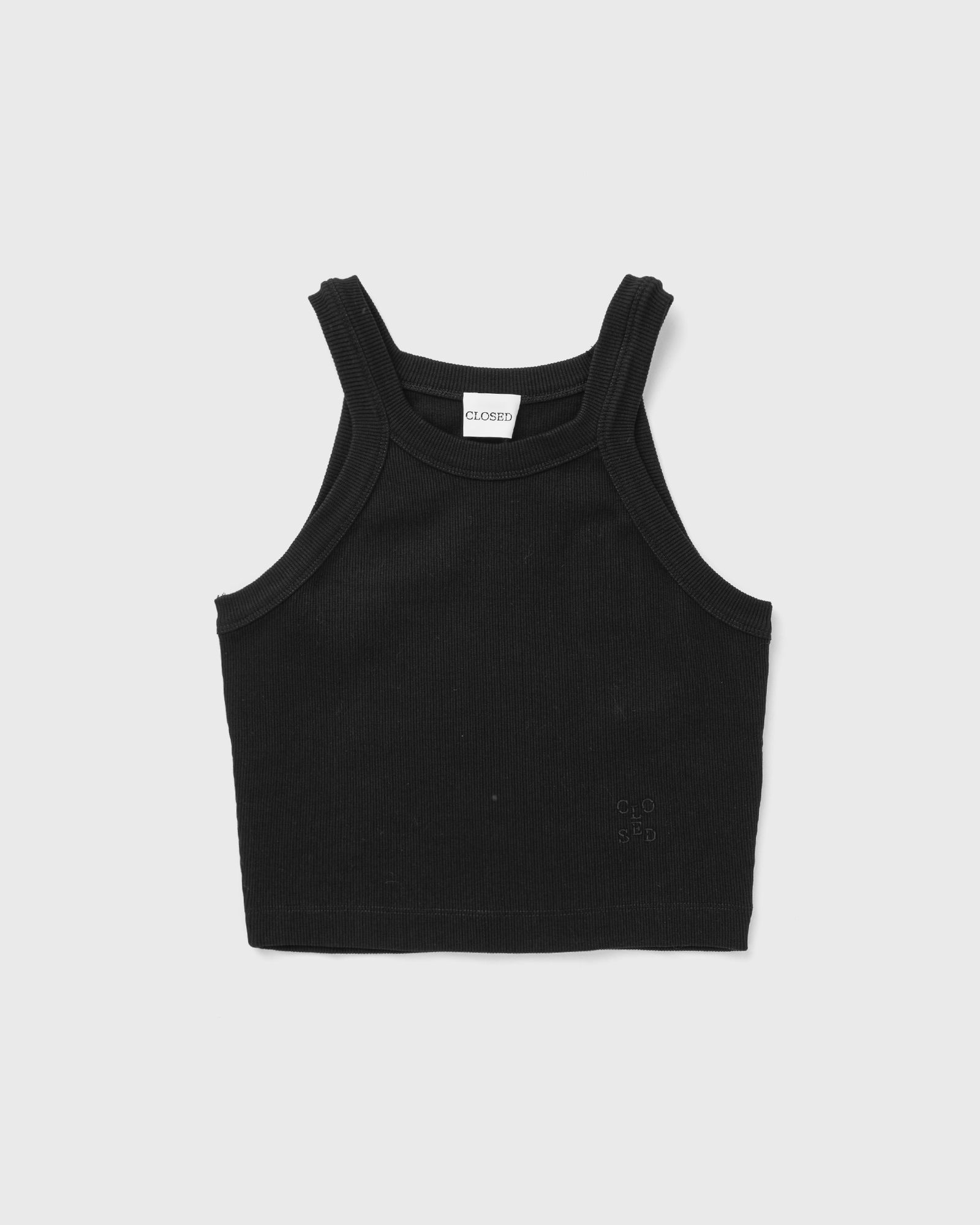 CLOSED CROPPED RACER TOP women Tops & Tanks black in Größe:L von CLOSED