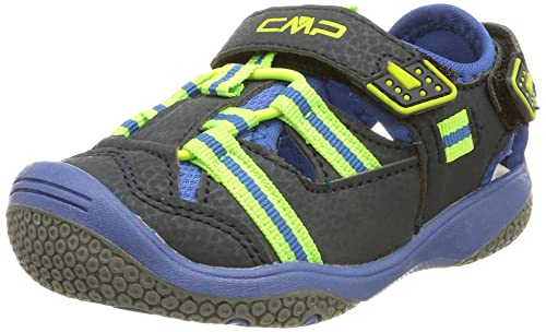 CMP Unisex Kinder Baby Naboo Hiking Sportliche Sandale, B Blue Acido, 26 EU von CMP