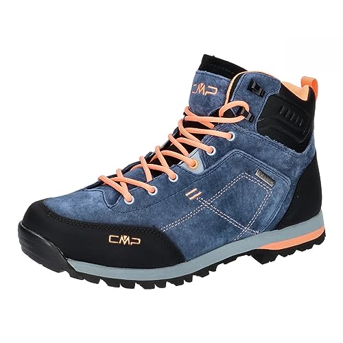 CMP Damen ALCOR 2.0 MID WMN Shoes WP Trekking-Schuhe, Blau-Orange (Blue Ink-Sunrise), 38 EU von CMP