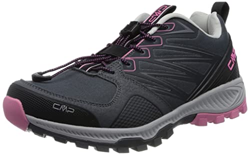 CMP Damen ATIK WMN Fast Hiking Shoes Trekking-Schuhe, Anthrazit-Fluo-Rosa (Antracite-Pink Fluo), 37 EU von CMP