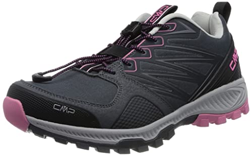 CMP Damen ATIK WMN Fast Hiking Shoes Trekking-Schuhe, Anthrazit-Fluo-Rosa (Antracite-Pink Fluo), 40 EU von CMP