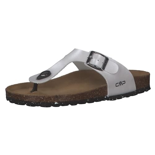 CMP Damen Eco Mymosa Wmn Flip Flop Pantoffel-Sandalen, Weiß, 41 EU von CMP