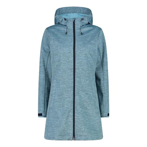 CMP Damen Hoodie Mantel, anice mel.-b. blue, 38 von CMP