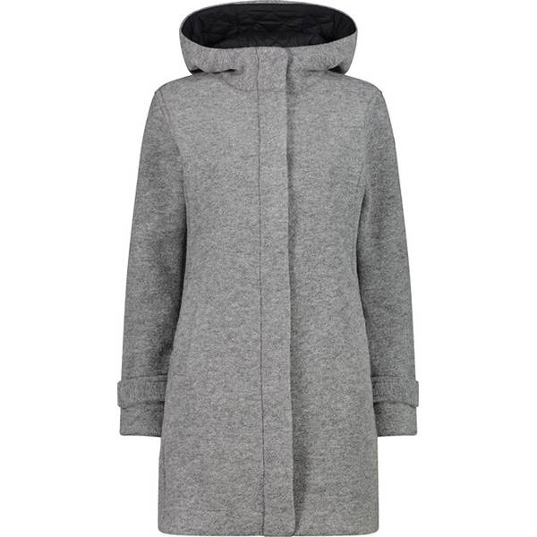 CMP Damen Kapuzensweat WOMAN COAT FIX HOOD von CMP