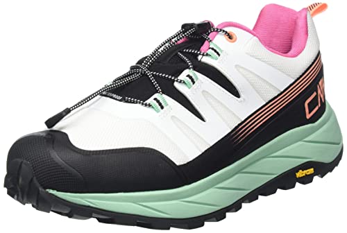 CMP Damen Marco Olmo 2 0 WMN Trail Shoes Laufschuhe, Weiß-Hellblau (Bianco-Acqua), 40 EU von CMP