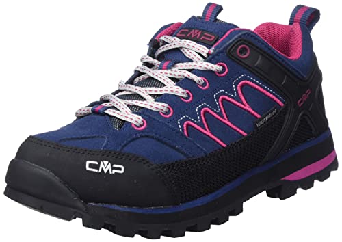 CMP Damen Moon Low WMN Trekking Shoe WP Walking-Schuh, Blue-GERANEO, 36 EU von CMP