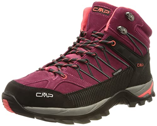 CMP Damen Rigel Mid Wmn Wp Trekking Shoes, Magenta Antracite, 41 EU von CMP