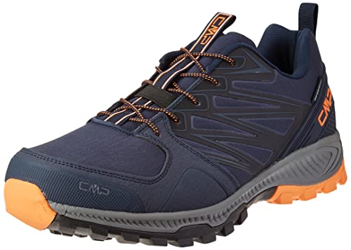 CMP Herren Atik Wp Trail Running Shoes Trail Running Shoe Trail, B Blue F Orange, 47 EU von CMP