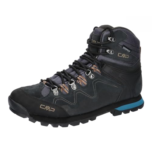 CMP Herren ATHUNIS MID Shoes WP Trekking-Schuhe, Grau-Grün (Titanio-Petrol), 40 EU von CMP