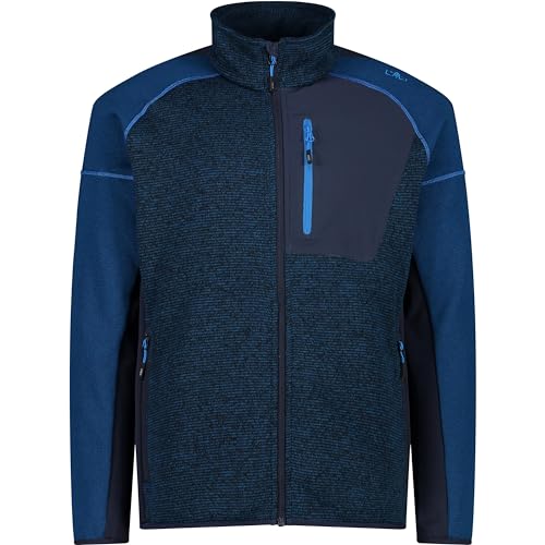 CMP Herren Fleecejacke petrol-black blue 54 von CMP