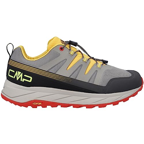 CMP Herren Marco Olmo 2 0 Trail Shoes Laufschuhe, Grau-Gelb (Grey-Senape), 39 EU von CMP