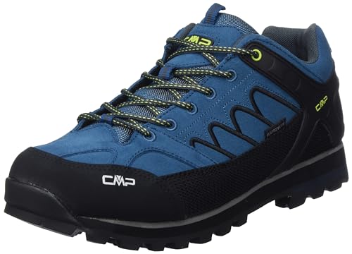 CMP Herren Moon Low Shoes WP Trekking-Schuhe, Benzingrün (Petrol), 44 EU von CMP