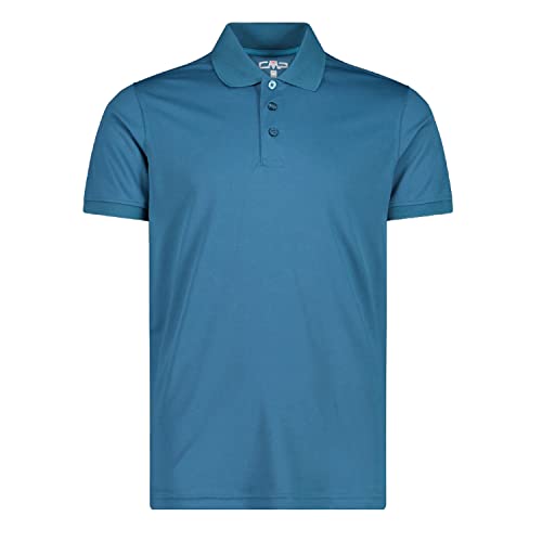 CMP Herren Polo T-Shirt, deep Lake-Reef, 50 von CMP