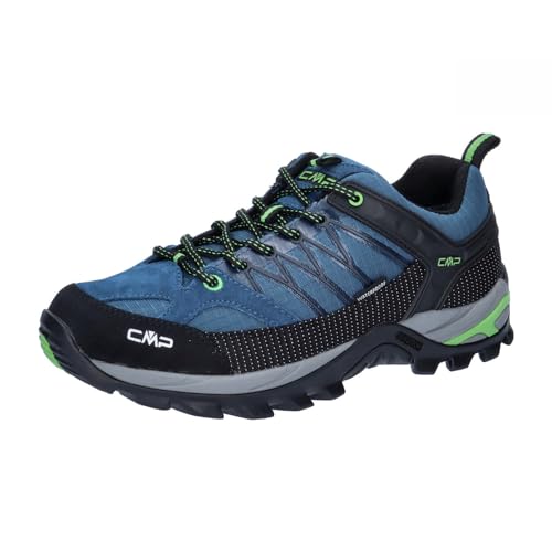 CMP Herren Trekking Schuhe Rigel Low 3Q54457 Maiolica-Cactus 47 von CMP