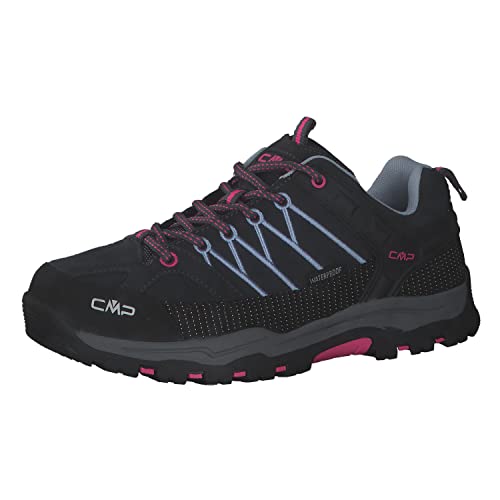 CMP Kinder Trekking Schuhe Rigel Low WP 3Q13244 Titanio-Skyway 35 von CMP