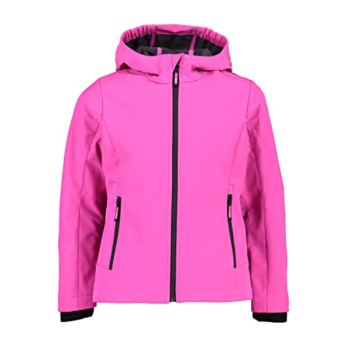 CMP Mädchen Climaprotect Wp 7.000 Technology Softshelljacke, Neonviolett Titan, 140 von CMP