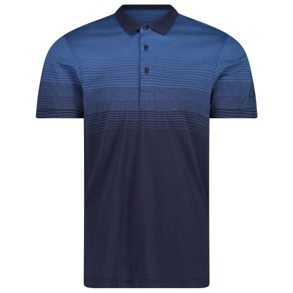 CMP - Polo Jacquard Jersey - Polo-Shirt Gr 54 blau von CMP