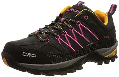 CMP Damen Rigel Low Wmn Shoes Wp Trekking-Schuhe, Antracite Bouganville, 39 EU von CMP