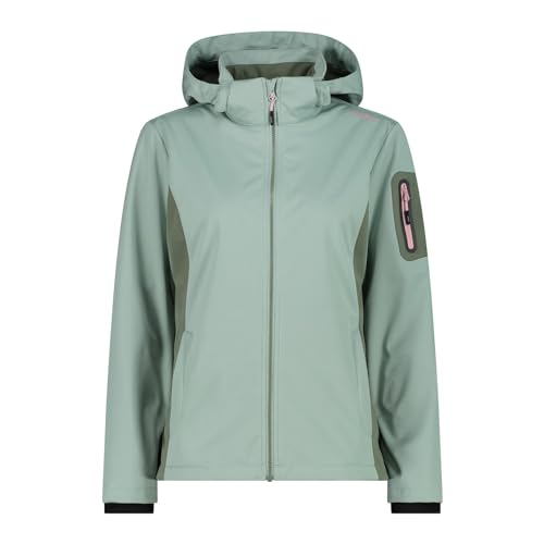 CMP WOMAN JACKET ZIP HOOD JADE - 42 von CMP