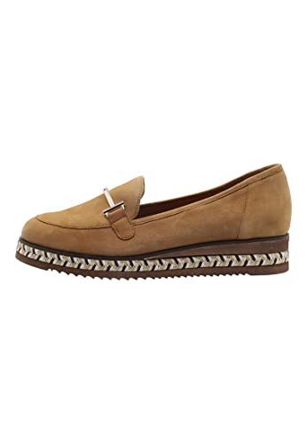 COBIE Damen Loafers aus Leder, Kamel, 37 EU von COBIE