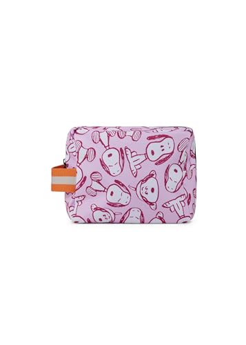 Codello Damen Peanuts™ Kosmetiktasche aus recyceltem Polyester mit Snoopy Print von CODELLO