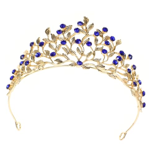 COLLBATH Krone Stirnband Hochzeit Kronen Für Braut Hochzeit Haarschmuck Tiara Braut Kopfschmuck Strass Stirnband Mädchen Stirnbänder Party Krone Braut Kopfschmuck Hochzeit Braut Dekore von COLLBATH