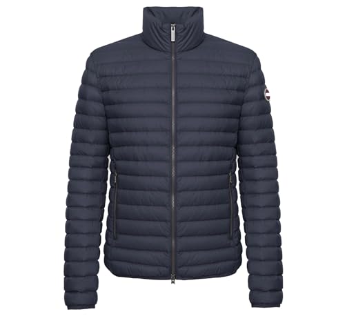 Colmar Leichte Herren-Daunenjacke, gesteppte Winterjacke ohne Kapuze, Marineblau 1279R 8VX ES25 68 TG. 52, blau, 46 Colmar Leichte Herren-Daunenjacke, gesteppte Winterjacke ohne Kapuze, Marineblau 1279R 8VX ES25 68 TG. 52, blau, 46 von COLMAR