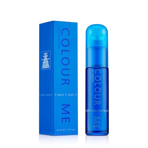 COLOUR ME Azure Perfume for Men. 50ml Eau de Parfum Men, Luxury Fragrance - Mens Aftershave, Long Lasting Fragrance for Men by Milton-Lloyd COLOUR ME Azure Perfume for Men. 50ml Eau de Parfum Men, Luxury Fragrance - Mens Aftershave, Long Lasting Fragrance for Men by Milton-Lloyd von COLOUR ME