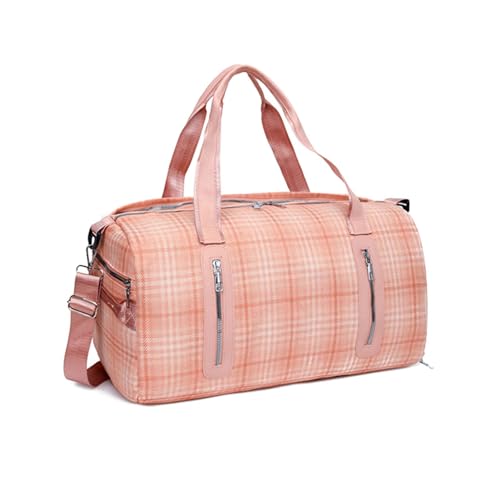 COLseller Faltbare Reisetasche für Herren & Damen Reisetasche Sporttasche Wasserabweisende Weekender Gym Travel Bag Handgepäck Tasche Trainingstasche für Damen Herren,Pink von COLseller