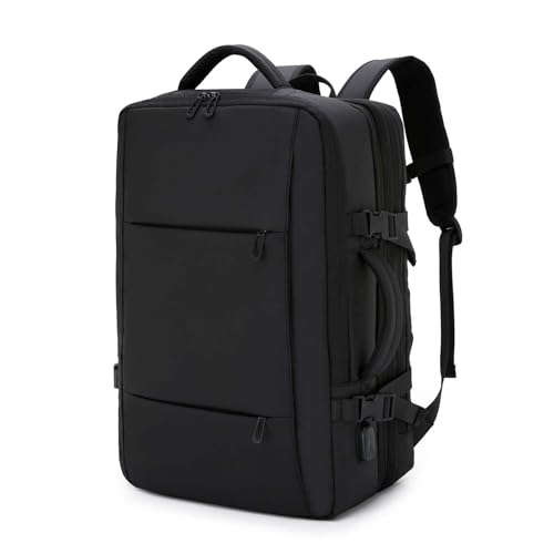 COLseller Reisetasche Damen Handgepäck Cabin Bag für Kurze Reisen, Airline, Krankenhaus, Strand Kliniktasche Geburt Fitnesstasche Krankenhaustasche,Black von COLseller