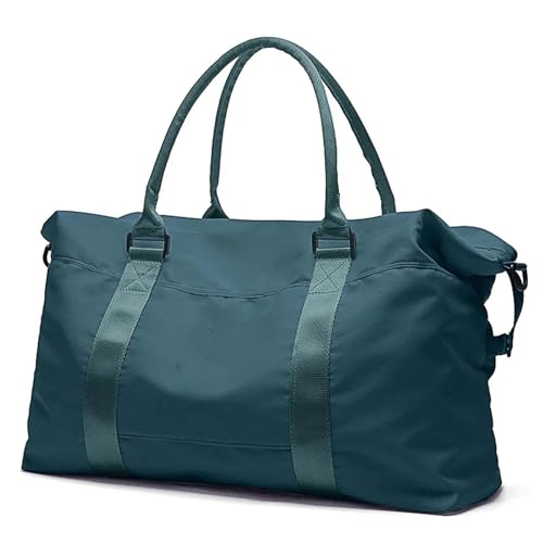 COLseller Reisetasche Damen Sporttasche Damen Herren mit Schuhfach Übernachtungstasche Weekender Herren für Reisen, Urlaub Übernachtung, Krankenhaus, Camping,Green von COLseller