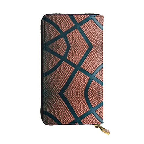 Basketball Sport Leder Lange Handheld Brieftasche Frauen Brieftasche Für Kreditkarte Bargeld Münze Lagerung, Basketball Sport, Einheitsgröße von COMAAM