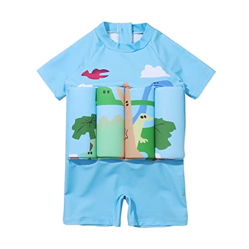 COMIOR Baby Auftrieb Badeanzug Mädchen Jungen Float Suit Verstellbarem Schwimmhilfe ab 6 Monate mit Auftrieb Training Bademode Swimsuit Kinder Badeanzug mit Bein von COMIOR