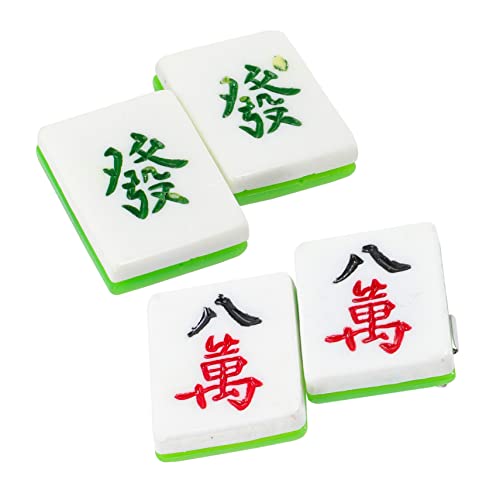 COOPHYA 4 Stück Mahjong-haarnadel Alligatorhaarspangen Haarnadeln Für Die Braut Gelee-armband Haarschmuck Glückliche Haarspange Dutt Mädchen Metall Kleinkind Haarseil von COOPHYA