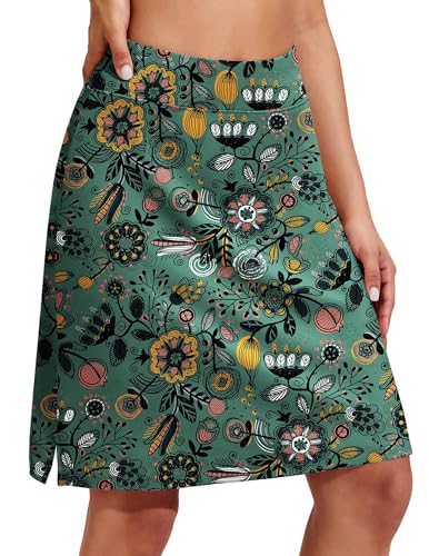 COOrun Damen Lauf Skort Hockey Rock Sommer Tennisrock Dunkelblau Tennisröcke Ohne Leggings Skort Wandern Yoga Rock Grünes Schleierkraut,M COOrun Damen Lauf Skort Hockey Rock Sommer Tennisrock Dunkelblau Tennisröcke Ohne Leggings Skort Wandern Yoga Rock Grünes Schleierkraut,M von COOrun