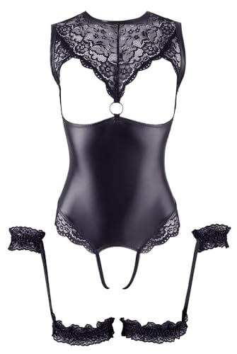Cottelli BONDAGE Damen 26422391021 Body, Schwarz, S Cottelli BONDAGE Damen 26422391021 Body, Schwarz, S von Cottelli Collection