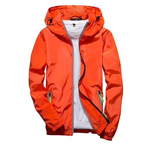 Softshelljacke Herren Kapuze Regenjacke Wasserabweisende Windjacke Outdoorjacke Trekkingjacke Herren Wind Wasserdichte Regenjacke Wanderjacke Übergangsjacke Funktionsjacke Atmungsaktive Outdoor Jacke von COZYDAY