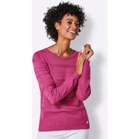 Witt Damen Baumwoll-Pullover, fuchsia von CREATION L PREMIUM