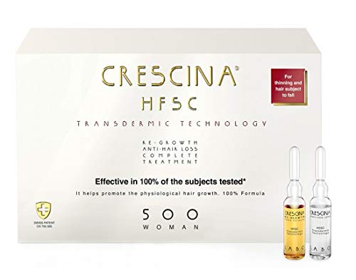 Crescina HFSC Transdermic Technology Woman 500 Komplettbehandlung 10+10 x 3,5 ml von CRESCINA
